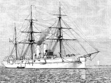 H.M.S. Leander, 1883. Creator: Unknown.