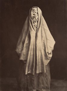 Femme turque en toilette de ville, 1870s. Creator: Felix Bonfils.
