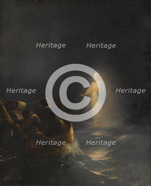 Jesus Walks on Water, 1863.