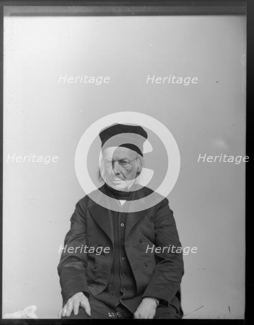 Portrait of SI Regent John Maclean (1800-1886), 1880s. Creator: United States National Museum Photographic Laboratory.