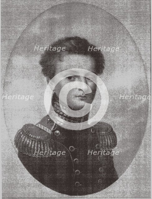 Grand Duke Michael Pavlovich of Russia (1798-1849), c. 1815. Artist: Anonymous  