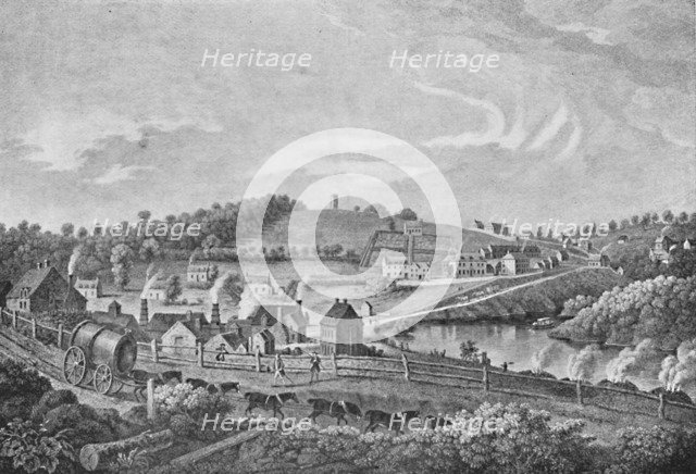 'Coalbrookdale in 1758', 1758, (1904). Artist: Unknown.