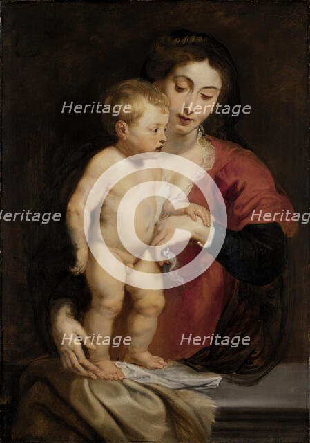 Madonna and Child, ca. 1615-1618. Creator: Peter Paul Rubens.