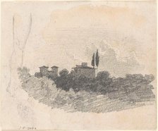 Italian Villa [recto], 1870-1872. Creator: John Singer Sargent.