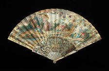 Fan, probably French, third quarter 18th century. Creator: Unknown.