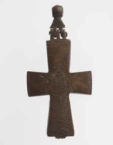 Reliquary Cross with Saint George, Byzantine, 800-1300. Creator: Unknown.