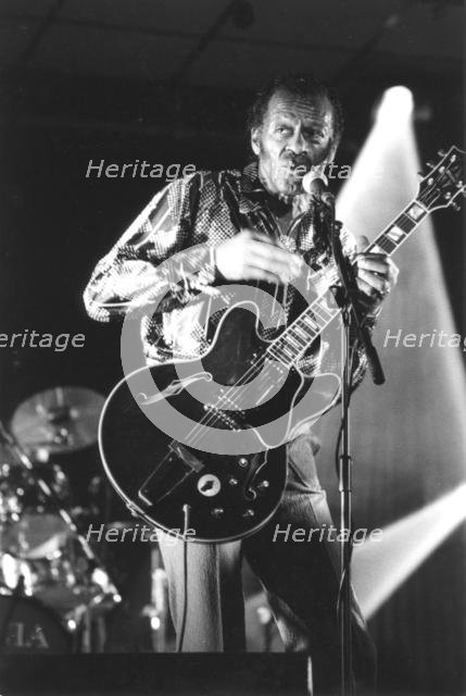 Chuck Berry, 2008. Creator: Brian Foskett.