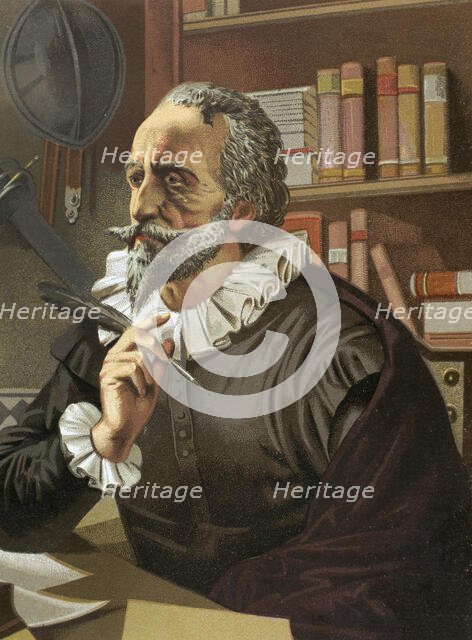 Portrait of Miguel de Cervantes (1547-1616), Spanish writer. Creator: Unknown.