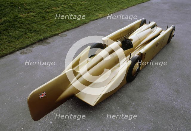 1929 Golden Arrow rear view from above. Creator: Unknown.