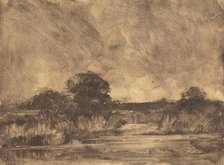 River Landscape, about 1885. Creator: Willis Seaver Adams.