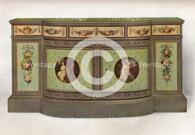 'Secretaire commode', c1785 Artist: George Brookshaw.