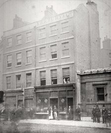 Bishopsgate, City of London, 1862. Artist: Anon