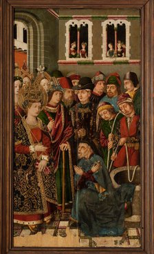 Confession of Judas, 1483-1487. Creator: Jiménez (Ximénez), Miguel (active 1462-1505).