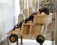 Greek war chariot, 5th century-3rd century BC.  Artist: Anon