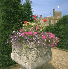 Garden planter at Walmer Castle, Deal, Kent, 1996. Artist: J Bailey