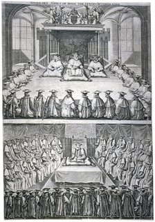 Houses of Convocation, London, c1623. Artist: Anon
