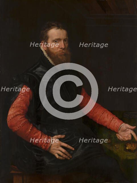 Portrait of Steven van Herwijck (c.1530-1565/67), 1564. Creator: Antonis Mor.