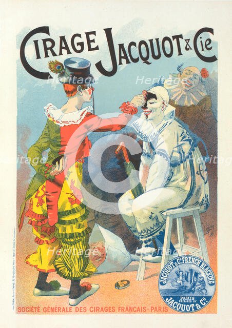 Affiche pour le "Cirage Jacquot et Cie"., c1897. Creator: Lucien Lefevre.
