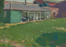 Royal Naval Hospital, Haslar: ward for open-air treatment, c1918. Creator: Jan Gordon.