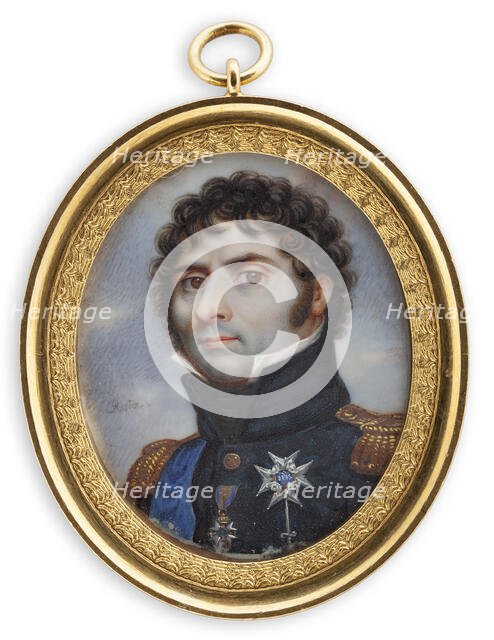 King Karl XIV Johan, 1796-1821. Creator: Giuseppe Rota.