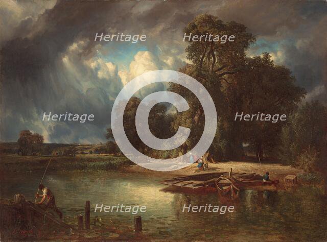 The Approaching Storm, 1849. Creator: Constant Troyon.