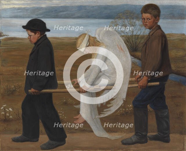 The Wounded Angel, 1903. Creator: Hugo Simberg.