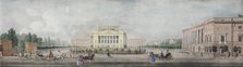 The Alexandrinsky Theatre (From the panorama of the Nevsky Prospekt), 1830.