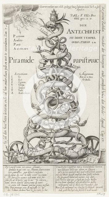 The Papal Pyramid, ca. 1600.