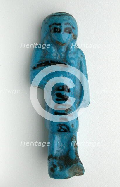 Shabti, Overseer of Tchenetipet, Egypt, Third Intermediate Period, Dynasty 21 (1069 BCE-945 BCE). Creator: Unknown.