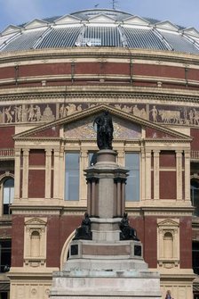 Royal Albert Hall, Kensington, London, 2/9/10.  Creator: Ethel Davies;Davies, Ethel.