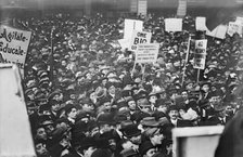 Socialists in Union Square, N.Y.C. [large crowd] Photo, 1 May 1912 - Bain Coll., 1912. Creator: Bain News Service.