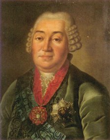 Portrait of Prince Yakov Petrovich Shakhovskoy (1705-1777).