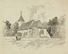 Unidentified church, 1892-1933. Artist: Charles George Harper.