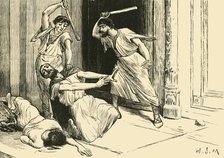 'The Death of Tiberius Gracchus', 1890.   Creator: Unknown.
