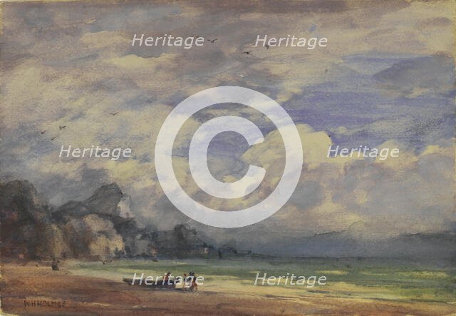 On the California Coast, n.d. Creator: William Henry Holmes.