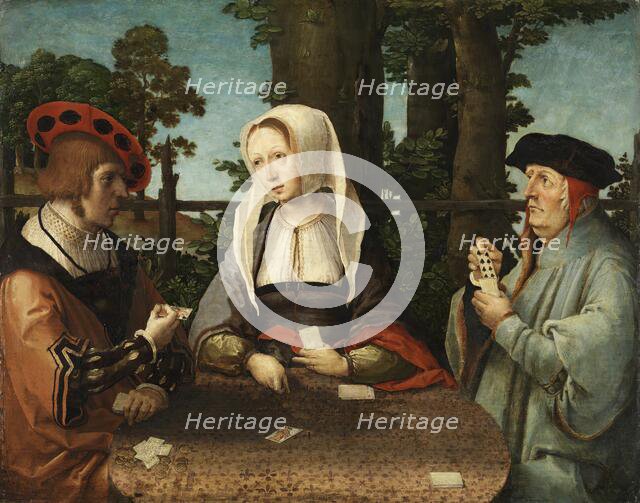 The Card Players, 1520. Creator: Lucas van Leyden.