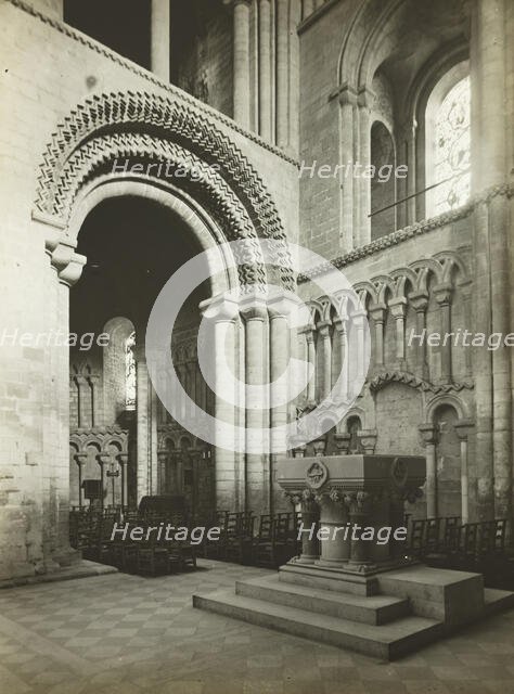 Ely Cathedral: St. Catherine's Chapel, Southwest Transept, 1891. Creator: Frederick Henry Evans.