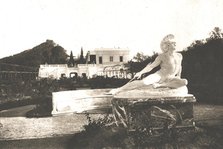 ''Corfou et l'Achilleion; La villa Achilleion et la statue d'Achille mourant.', 1916. Creator: B. Borri.