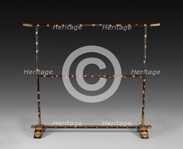 Rack for Noh Robe, 1615-1868. Creator: Unknown.