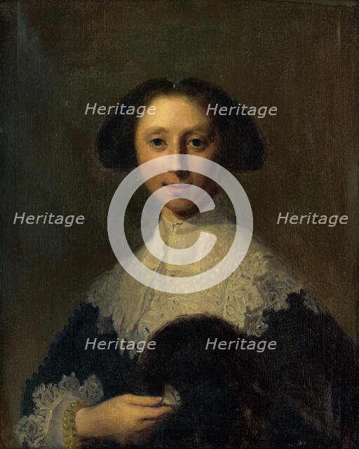 Portrait of a Woman, 1910. Creator: Laszlo Tatz.