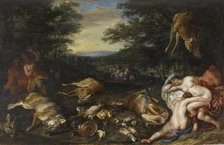 Diana and Her Nymphs after Their Hunt, 1630-1639. Creator: Jan Brueghel the younger.
