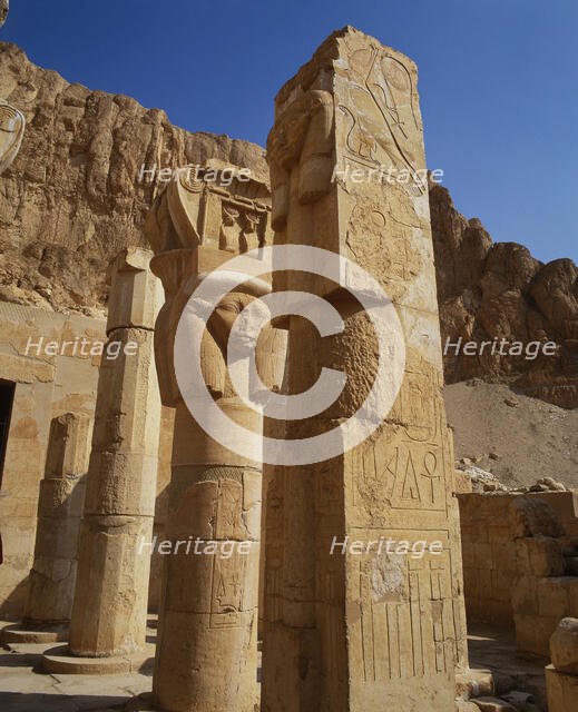 Hathor, Egypt, 1984. Creator: Ethel Davies.