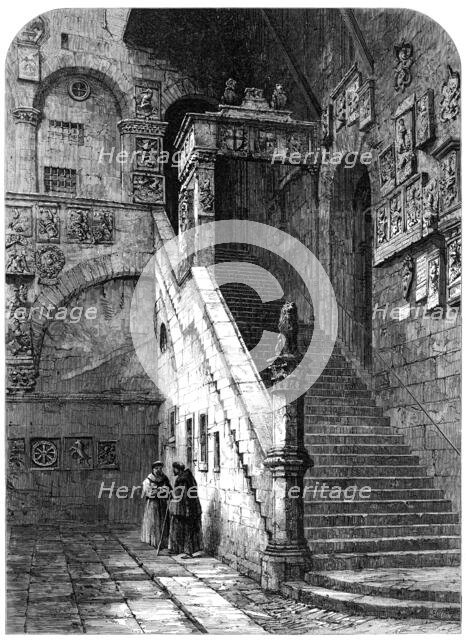 The Old Bargello, Florence, 1861. Creator: Mason Jackson.