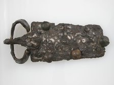 Belt Buckle, Frankish or Burgundian, 6th-7th century. Creator: Unknown.