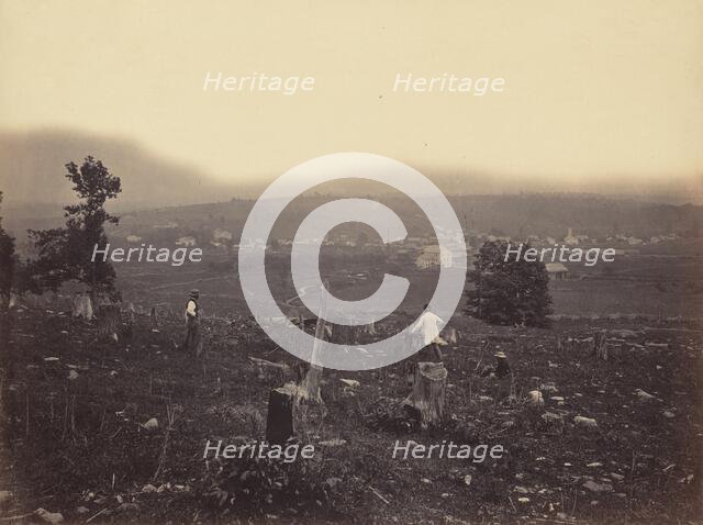 Waymart, Del. & Hudson Canal Co., c. 1863-1865. Creator: Thomas H. Johnson.