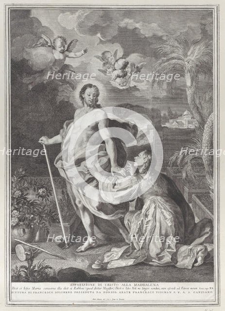 Noli me tangere, 1730-39. Creator: Pietro Monaco.