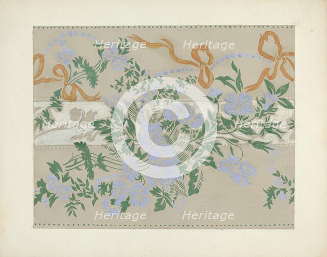 Wallpaper, 1935/1942. Creator: Nicholas Acampora.