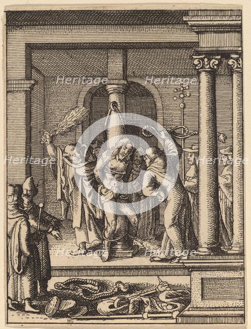 The Scourging. Creator: Wenceslaus Hollar.