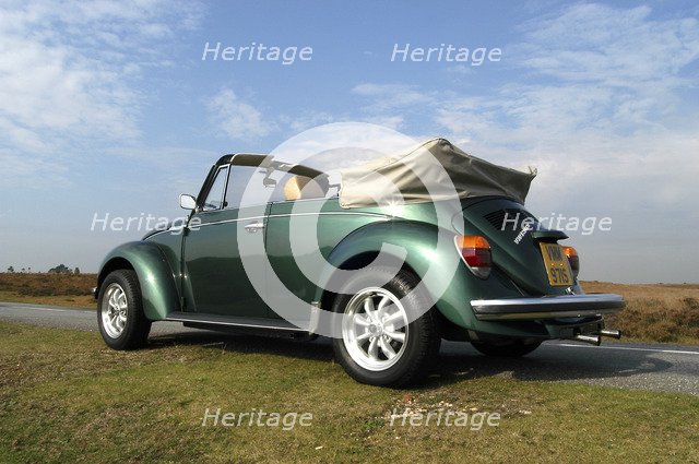 1978 Volkswagen Beetle Cabriolet. Artist: Unknown.