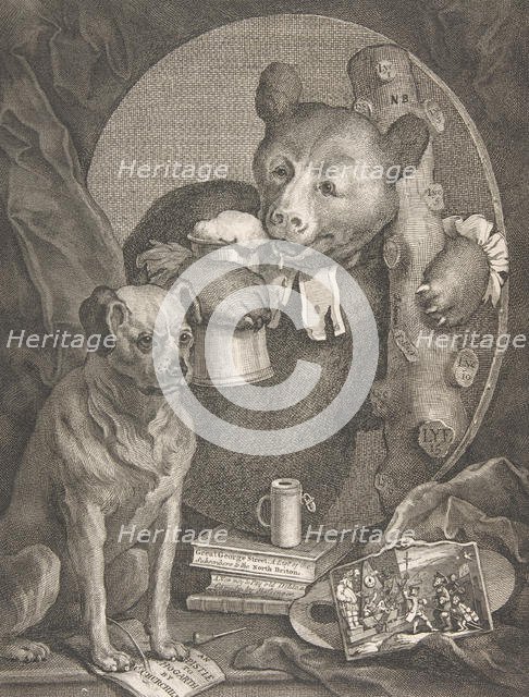 The Bruiser, August 1, 1763., August 1, 1763. Creator: William Hogarth.